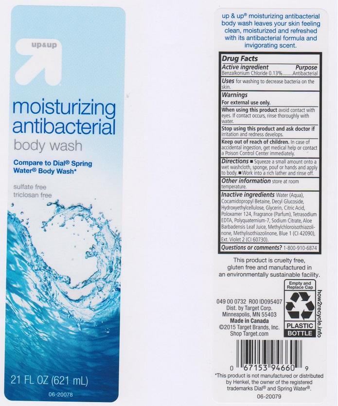Up And Up Moisturizing Antibacterial Body Wash | Benzalkonium Chloride Liquid while Breastfeeding