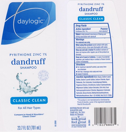 Daylogic Dandruff Classic Clean | Pyrithione Zinc Liquid while Breastfeeding
