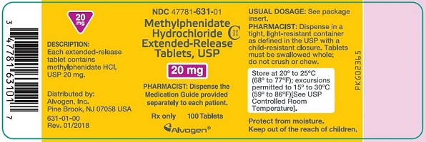 container label 20 mg