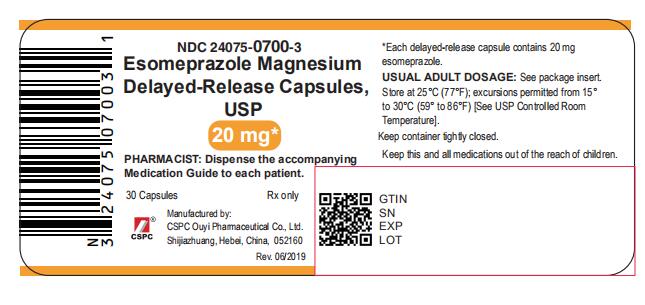 Esomeprazole Magnesium Delayed-Release Capsules 20 mg - 30 Delayed-Release Capsules