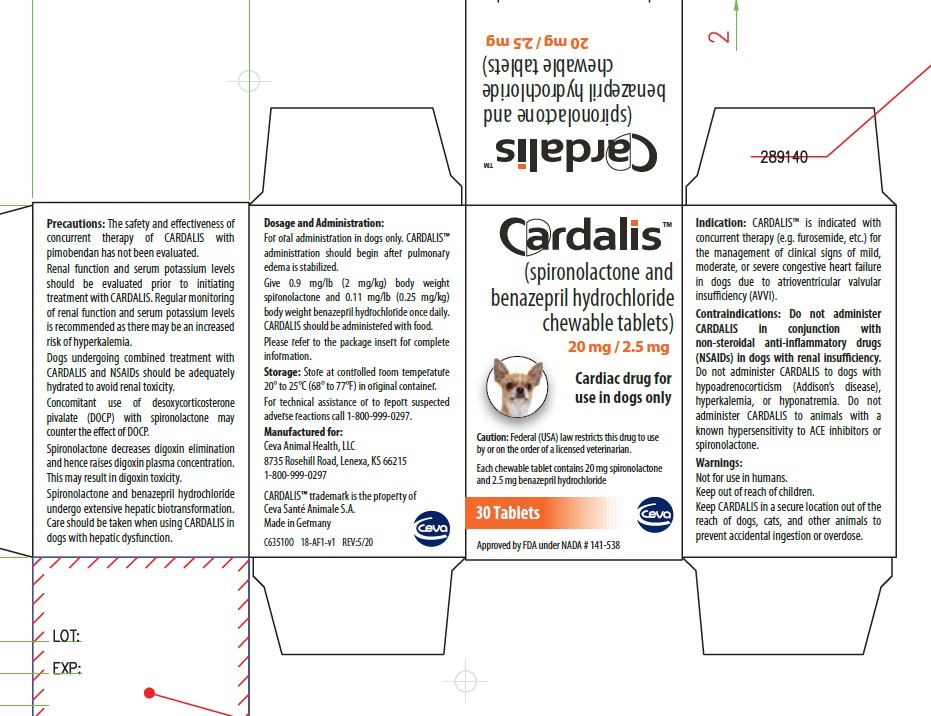 20/2.5 mg Carton Label