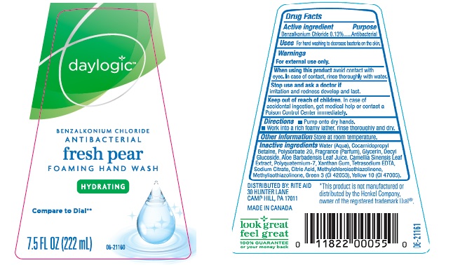 Daylogic Fresh Pear Foaming | Benzalkonium Chloride Soap Breastfeeding