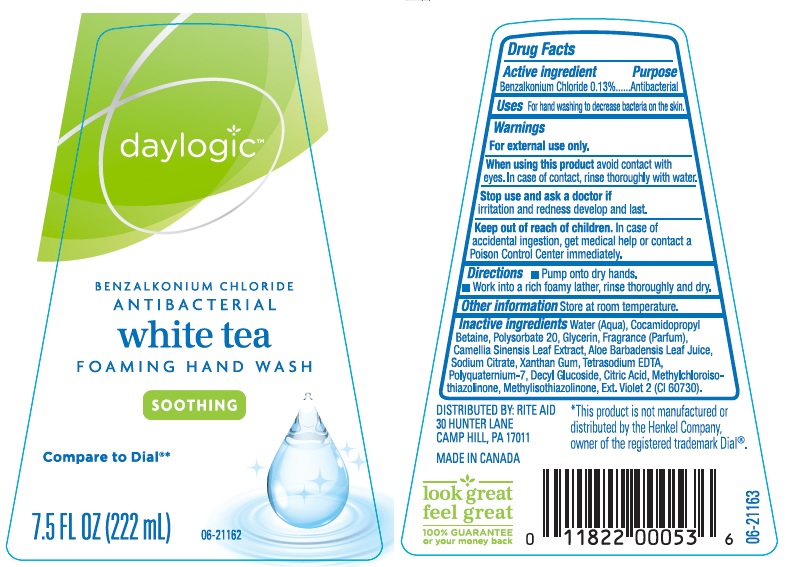 Daylogic White Tea Hand Wash | Benzalkonium Chloride Soap Breastfeeding