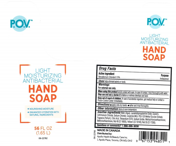 Is P.o.v. Light Moisturizing Antibacterial Hand | Benzalkonium Chloride Soap safe while breastfeeding