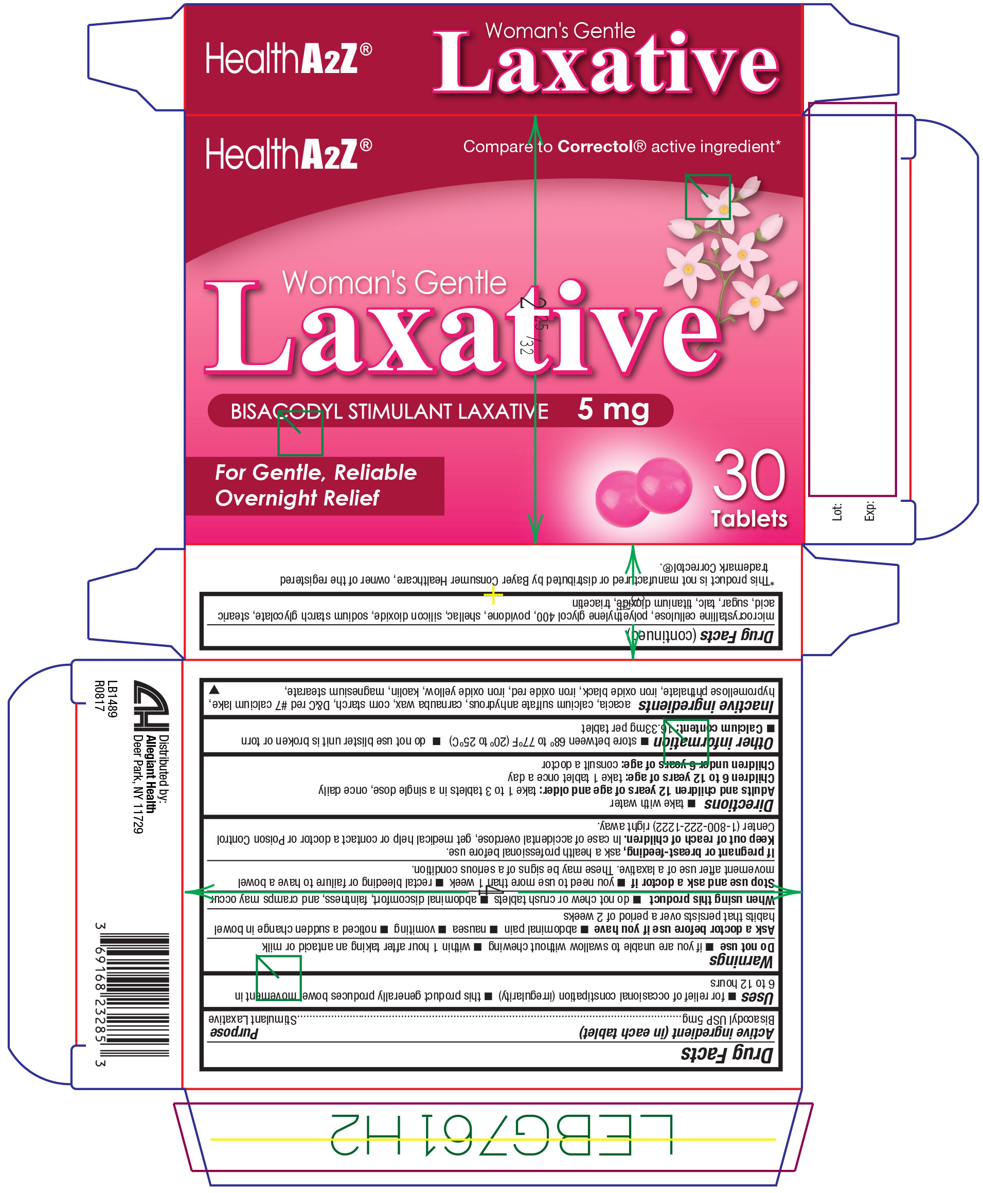 Woman's Laxative 30ct. Tablets
