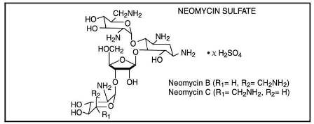 Fera Pharmaceuticals Neomycin Sulfate Structural Formula