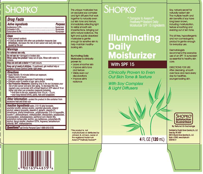 Shopko Illuminating Daily Moisturizer Broad Spectrum Spf15 Sunscreen Breastfeeding