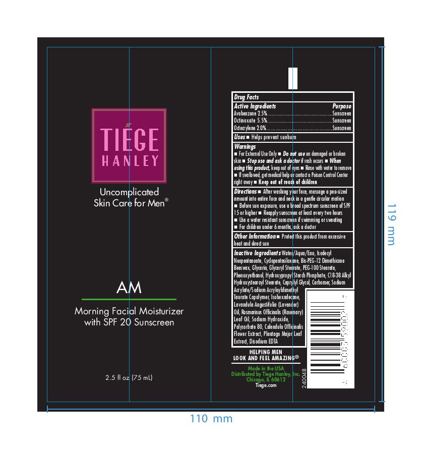  Tiege Hanley AM Morning Facial Moisturizer