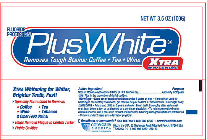 Plus White Extra Whitening -Tube 3.5 oz