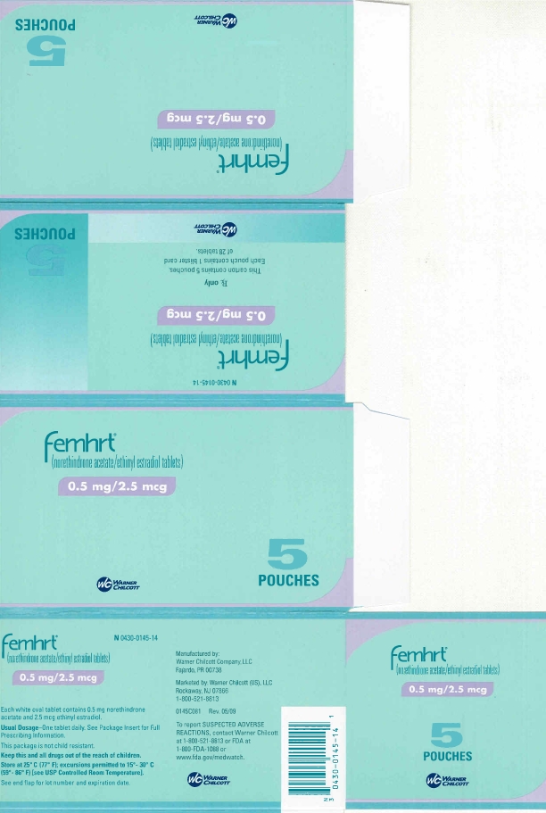 Femhrt - 0.5 mg/2.5 mcg - 5 Pouches Trade Carton