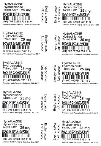 25 mg HydrALAZINE Hydrochloride Tablet Blister