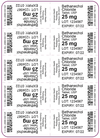 25 mg Bethanechol Chloride Tablet Blister