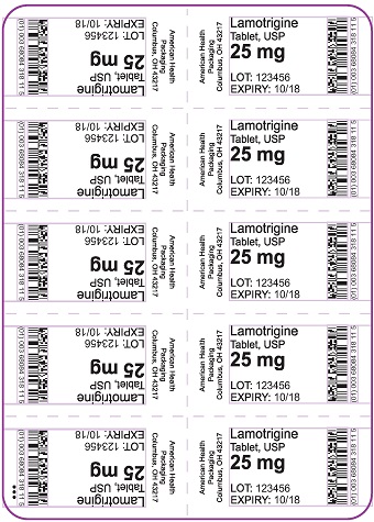 25 mg Lamotrigine Tablet Blister