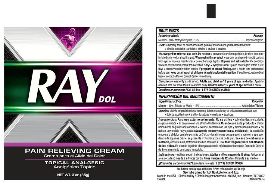 Is Ray Dol | Pain Relieving Cream Cream safe while breastfeeding