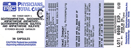 image of 25 mg package label