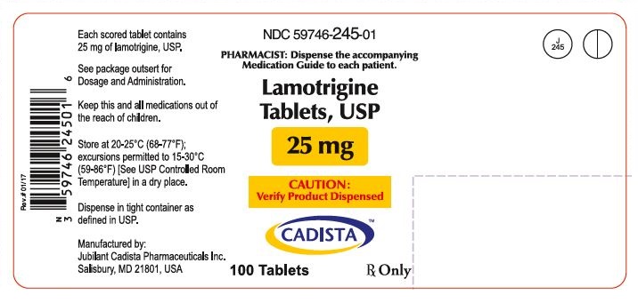 25 mg label
