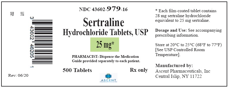 Sertraline HCl Tablets-25 mg