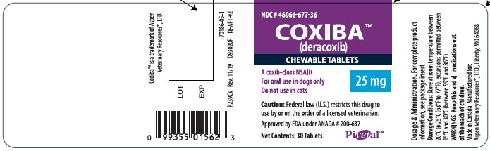 25 mg 30 count bottle label