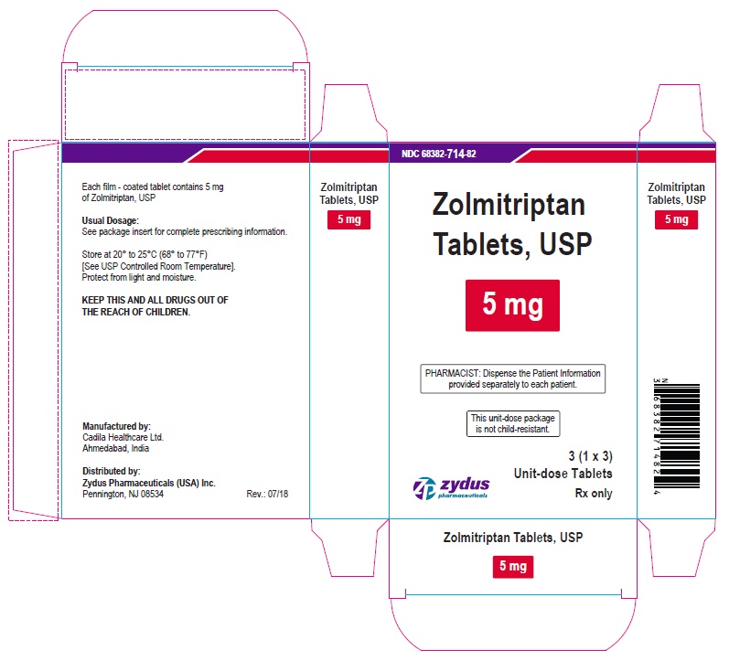 Zolmitriptan Tablets, 5 mg