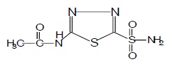 acetazolamide-structure