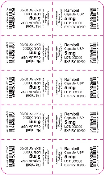 5 mg Ramipril Capsule Blister