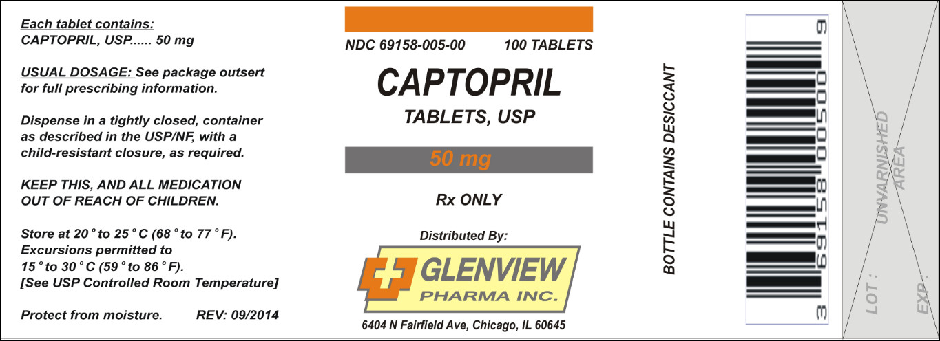 CAPTOPRIL  50 mg
