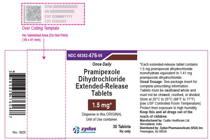 Pramipexole Dihydrochloride ER Tablets image  03