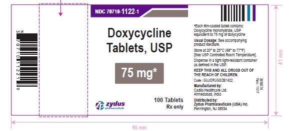 Doxycycline Tablets USP, 75 mg