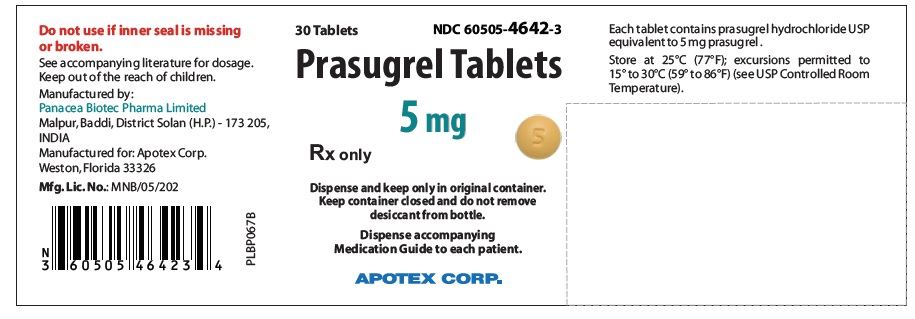 prasugrel tablets 5 mg