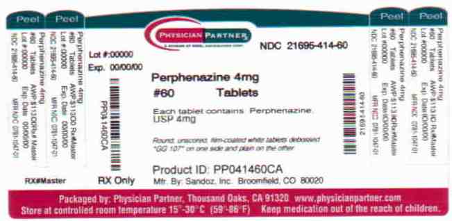 Perphenazine 4 mg