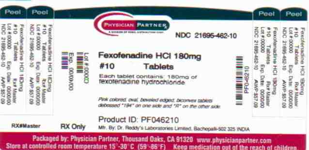 Faxofenadine HCl 180mg