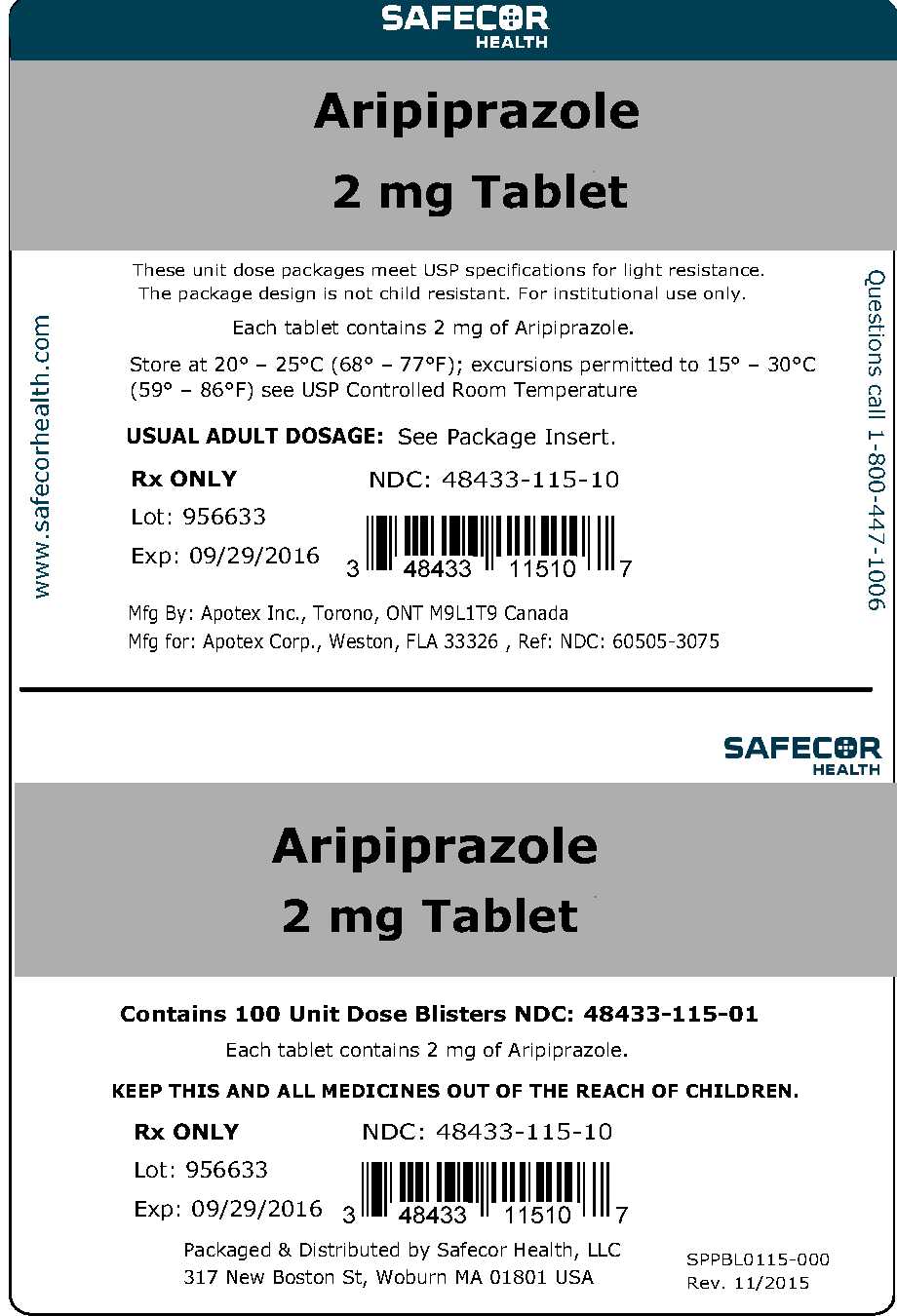 2 mg UD Box of 100 Label