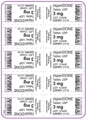 3 mg risperiDONE Tablet Blister