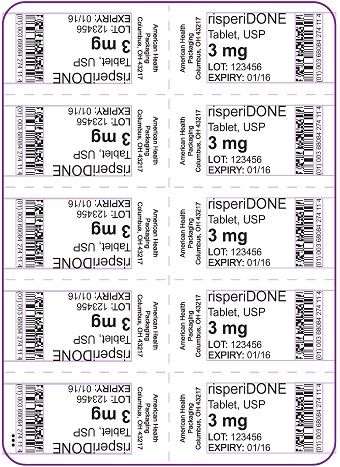 3 mg Risperidone Tablet Blister