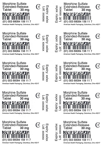 30 mg Morphine Sulfate Extended-Release Tablet Blister