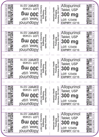 300 mg Allopurinol Tablet Blister