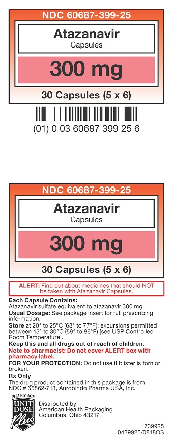 300 mg Atazanavir Capsules Carton