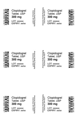 300 mg Clopidogrel Tablet Blister - 6 UD