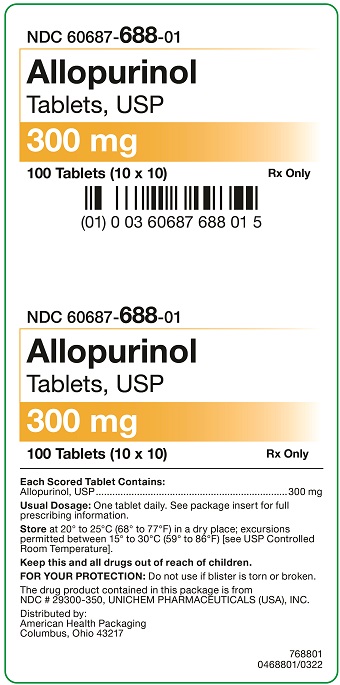 300 mg Allopurinol Tablets Carton
