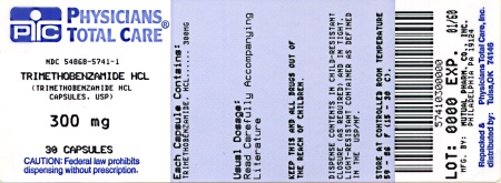 image of 300 mg package label