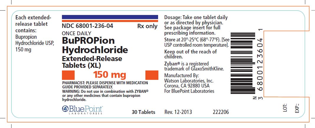 BuPROPion HCl ER Tablets 150mg 30ct Label Rev 1213