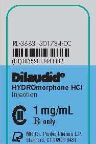 Dilaudid Injection 1 mg/mL NDC 59011-441-10