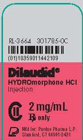 Dilaudid Injection 2 mg/mL NDC 59011-442-10 NDC 59011-442-25