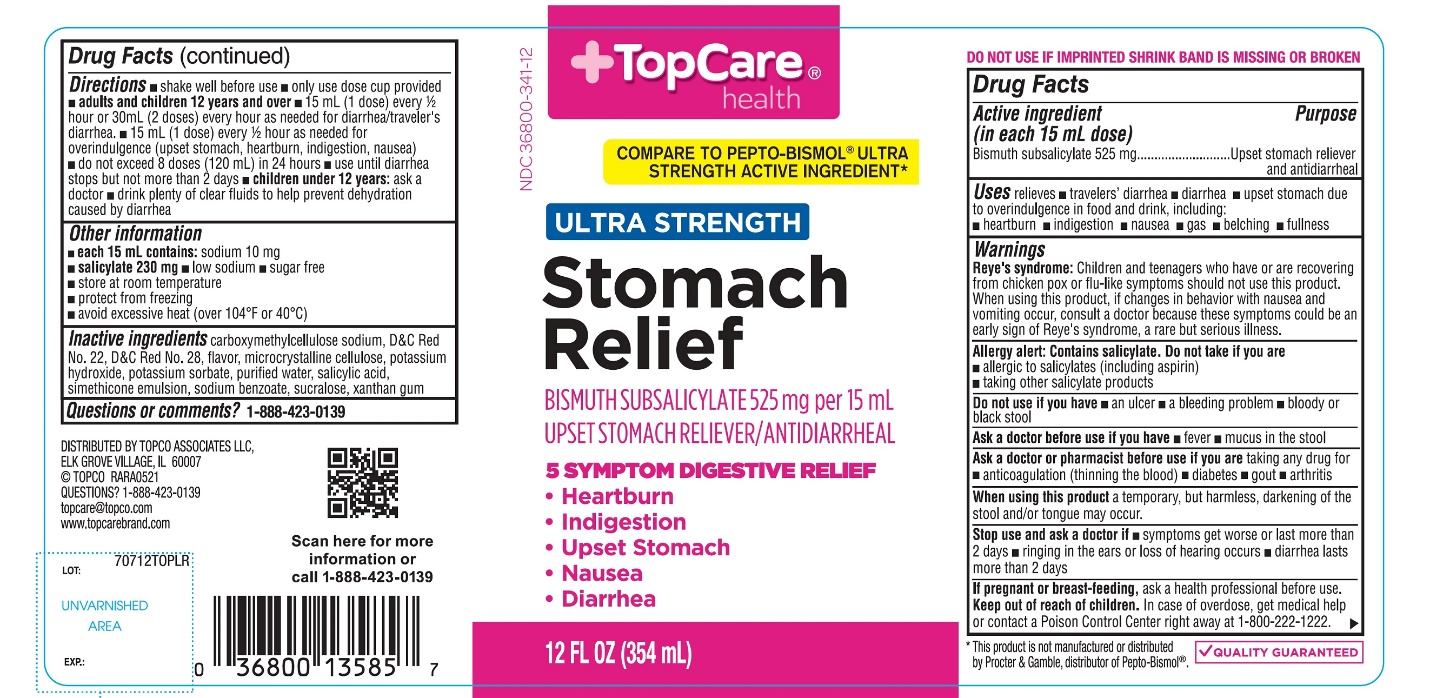 Topcare Stomach Relief Ultra Strength | Bismuth Subsalicylate Suspension Breastfeeding