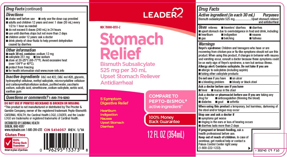 Leader Stomach Relief | Bismuth Subsalicylate Suspension Breastfeeding