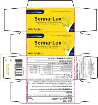 exchage select 100 tablets Senna-lax 
