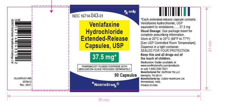 Venlafaxine hydrochloride extended-release capsules, USP