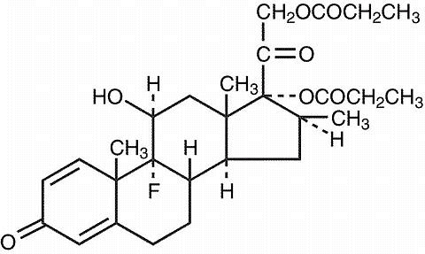 Betamethasone Dipropionate structural formula