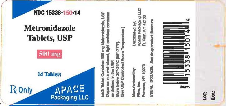 Metronidazole Tablets, USP - 14 Tablets 500 mg