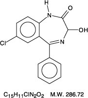 Oxazepam Chemical Structure